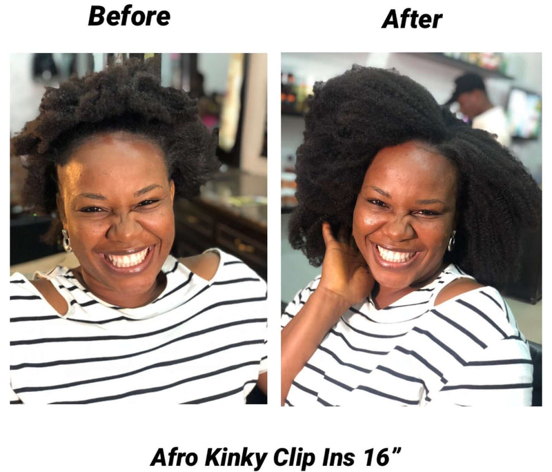 Afro Kinky Clip Ins