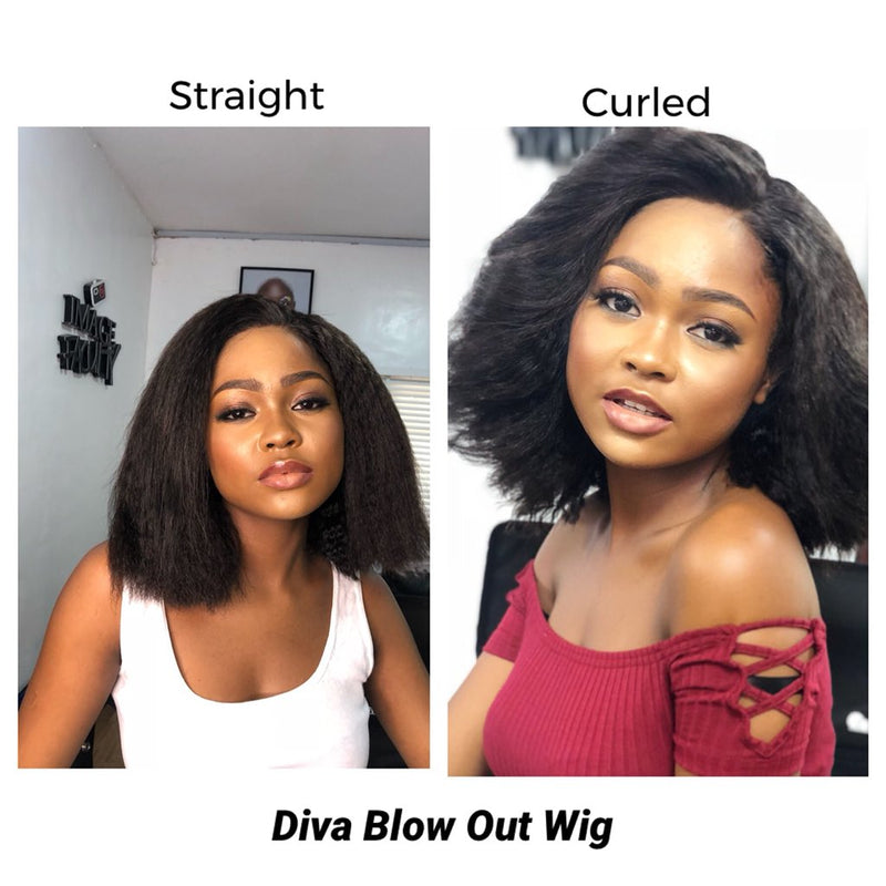 Diva Blow Out - Kinky Blow Out Wig