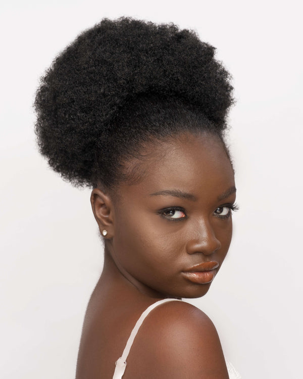 Faux Afro Puff