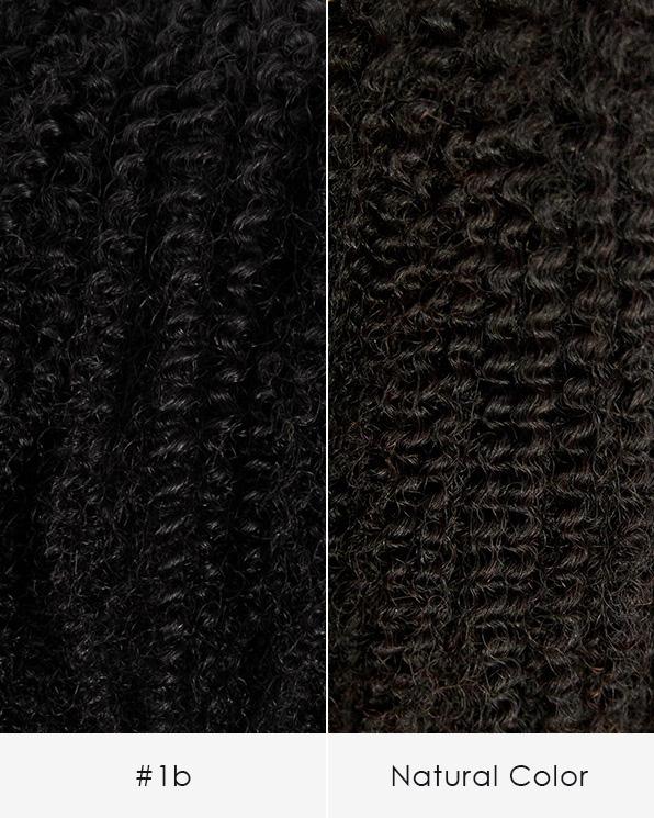 Kinky Curly Weave Hair Extension - 3B/3C